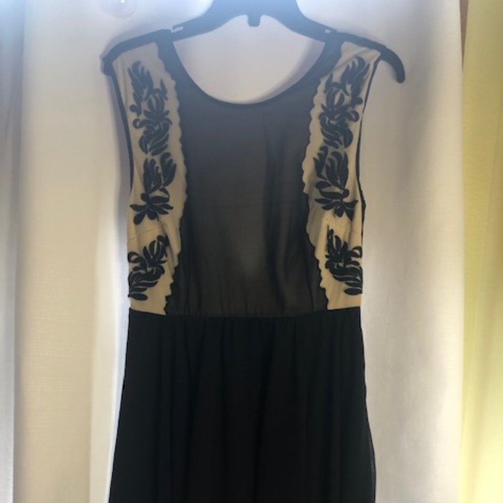 Pins and Needles Black Dress Size 8